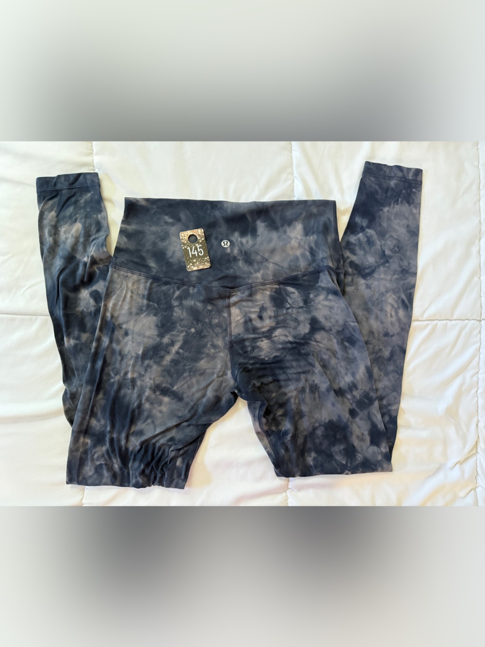 145 lululemon athletica Navy Tie-Dye